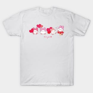 Bunnies love you T-Shirt